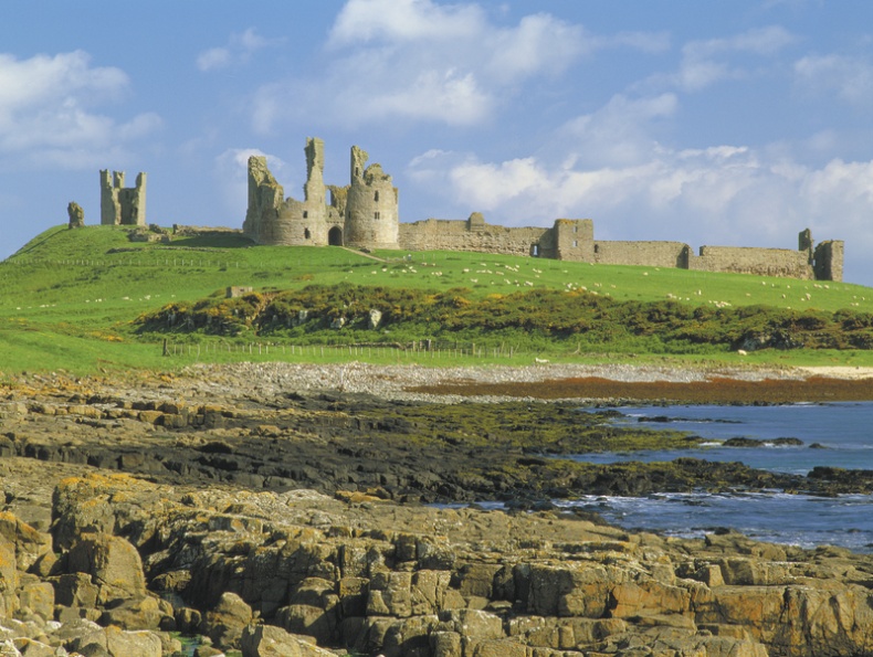 Sutherland gave Dunstanburgh Castle to the nation in 1929. Image: Newcastle University