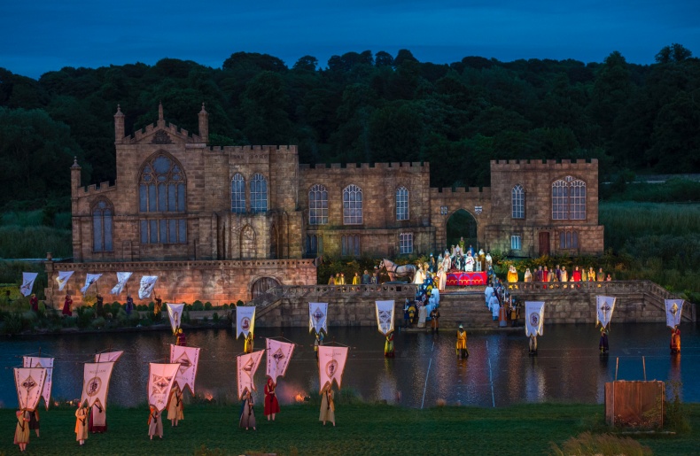 Taking place in Bishop Auckland every summer, 'Kynren - an epic tale of England'