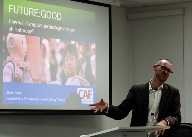 Future Good: How Will Disruptive Technology Change Philanthropy? (with Rhodri Davies)